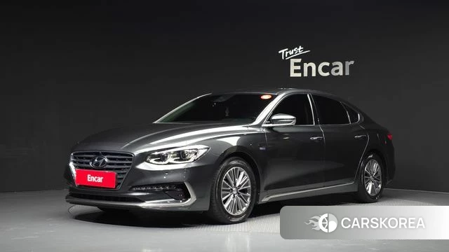 Hyundai Grandeur IG Hybrid 2019 Серый из Кореи