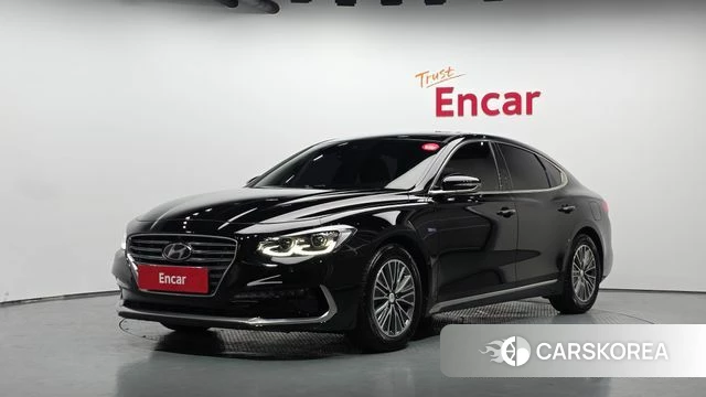 Hyundai Grandeur IG Hybrid 2018 Черный из Кореи