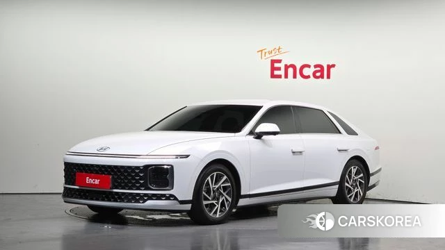 Hyundai Grandeur Hybrid (GN7) 2023 Белый из Кореи