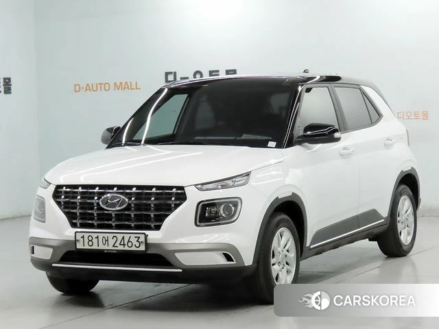 Hyundai Venue 2019 Белый из Кореи