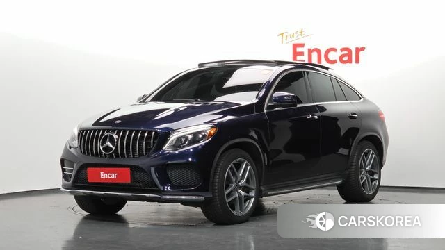 Mercedes-Benz GLE - Class W166 2018 Синий из Кореи