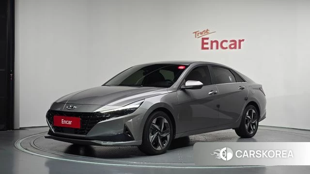 Hyundai Avante (CN7) 2022 Серый из Кореи