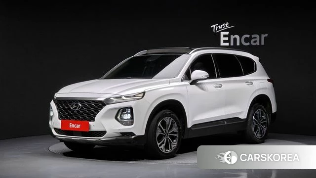 Hyundai Santa Fe TM 2018 Белый из Кореи