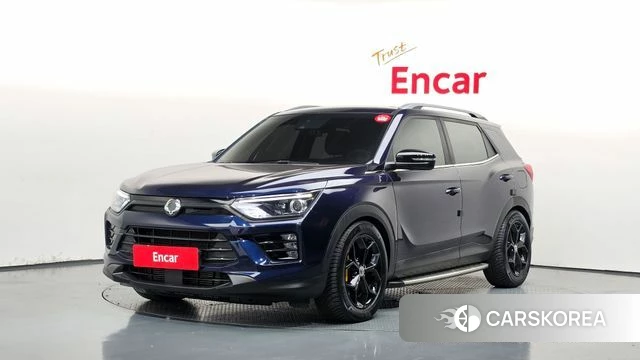 Ssangyong Beautiful Korando 2019 Синий из Кореи