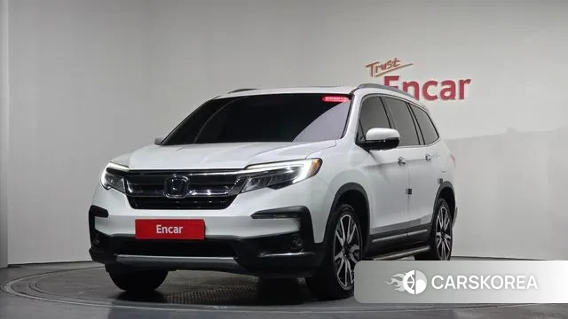 Honda Pilot 3rd generation 2021 Белый из Кореи