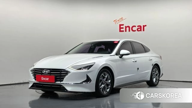 Hyundai Sonata (DN8) 2019 Белый из Кореи
