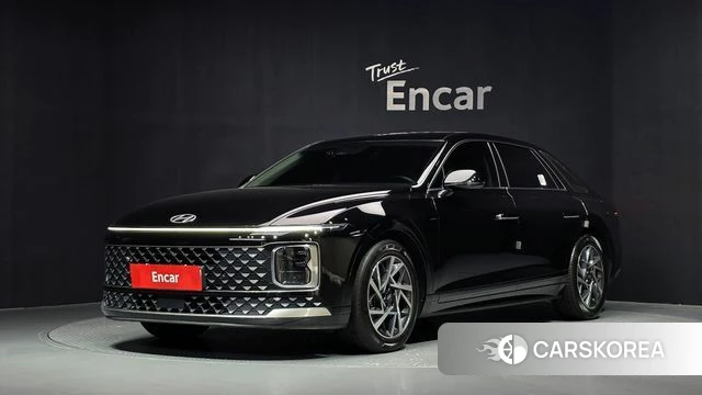 Hyundai Grandeur (GN7) 2023 Черный из Кореи