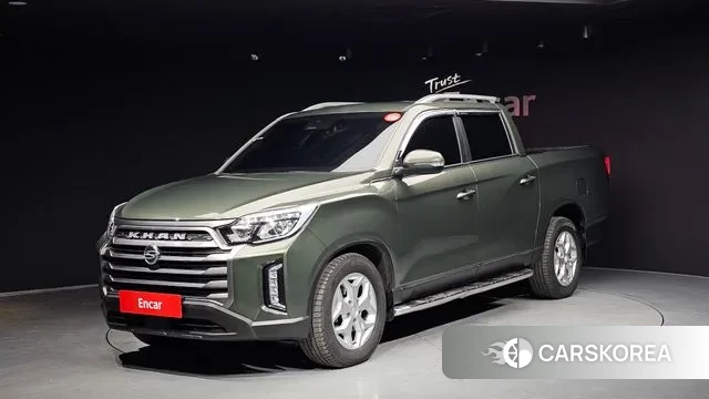 Ssangyong The New Rexton Sports Cannes 2023 Зеленый из Кореи