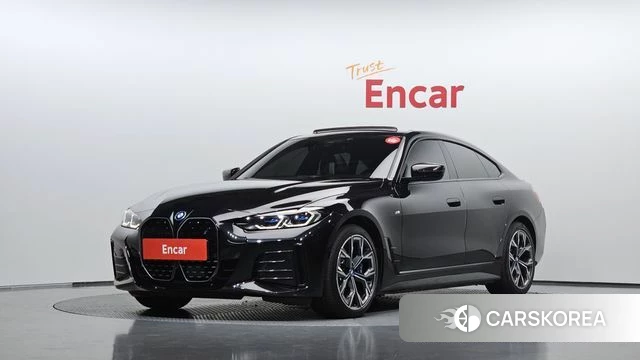 BMW i4 2023 Черный из Кореи