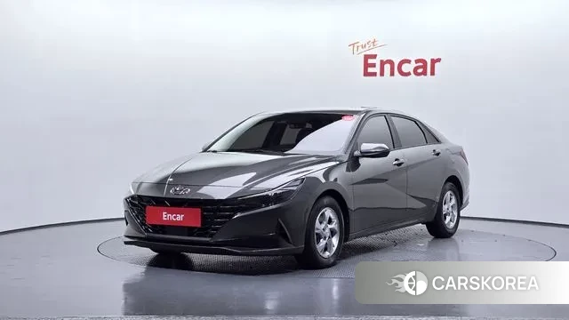 Hyundai Avante (CN7) 2021 Серый из Кореи