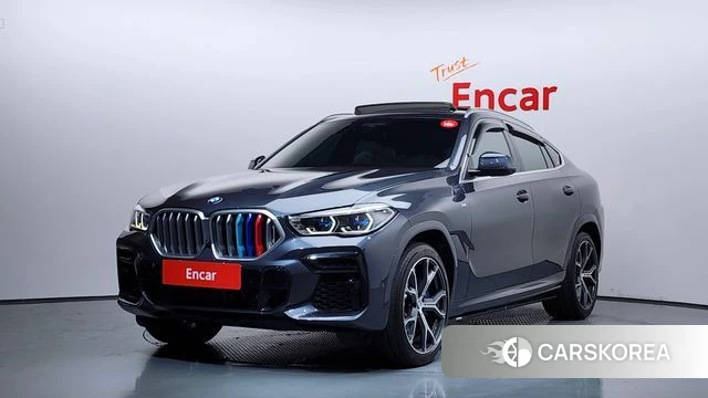 BMW X6 (G06) 2022 Серый из Кореи