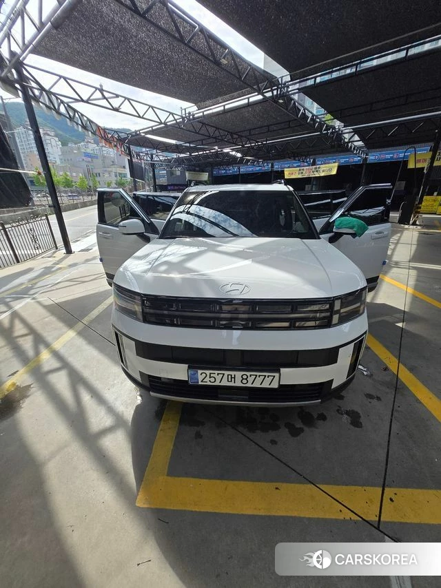 Hyundai Santa Fe (MX5) 2024 Белый из Кореи