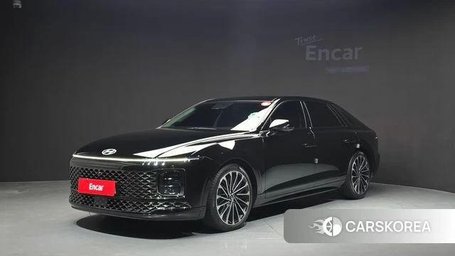 Hyundai Grandeur (GN7) 2023 Черный из Кореи
