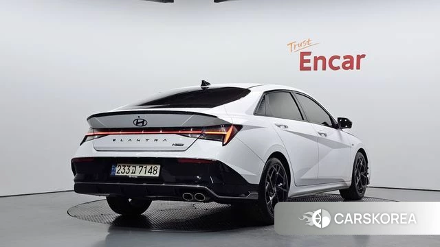 Hyundai The New Avante (CN7) 2024 Белый из Кореи