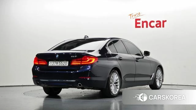 BMW 5 Series (G30) 2019 Синий из Кореи
