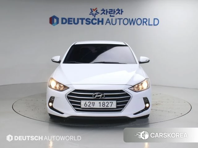 Hyundai Avante AD 2018 Белый из Кореи