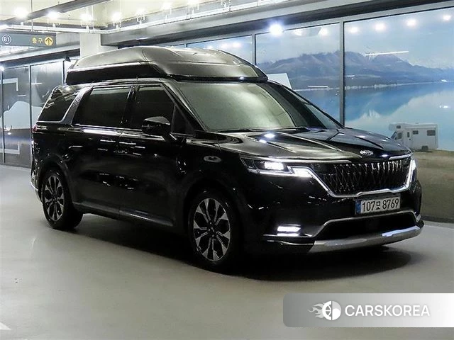 Kia Carnival 4th generation 2021 Черный из Кореи