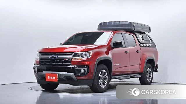 Chevrolet (GM Daewoo) Real New Colorado 2022 Красный из Кореи