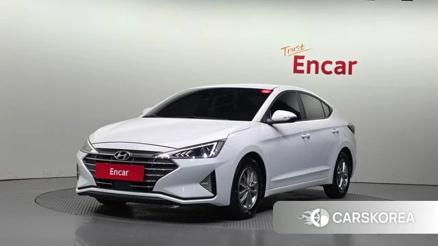 Hyundai The New Avante AD 2019 Белый из Кореи