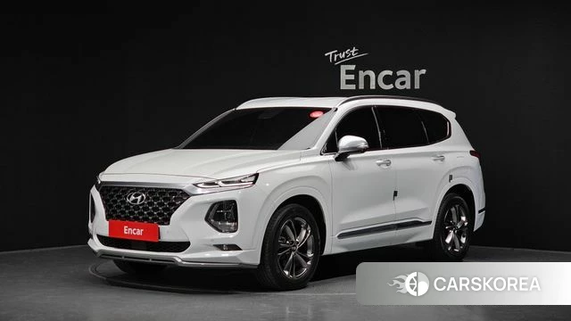Hyundai Santa Fe TM 2020 Белый из Кореи