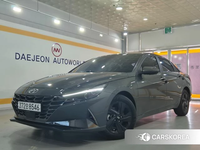 Hyundai Avante (CN7) 2022 Серый из Кореи