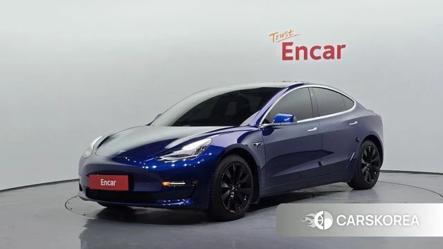 Tesla Model 3 2020 Синий из Кореи
