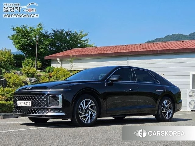 Hyundai Grandeur (GN7) 2023 Черный из Кореи