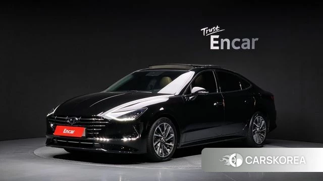 Hyundai Sonata (DN8) 2019 Черный из Кореи