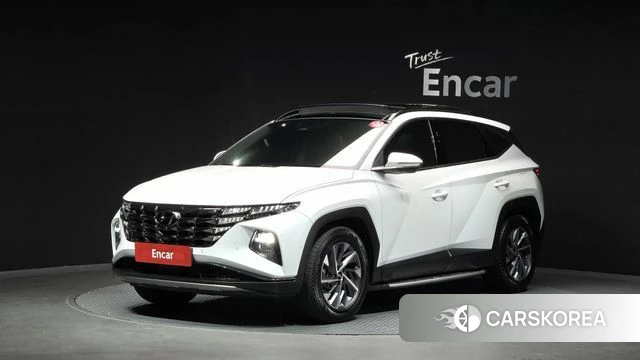 Hyundai Tucson Hybrid (NX4) 2022 Белый из Кореи