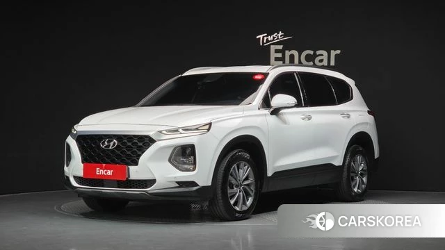 Hyundai Santa Fe TM 2018 Белый из Кореи