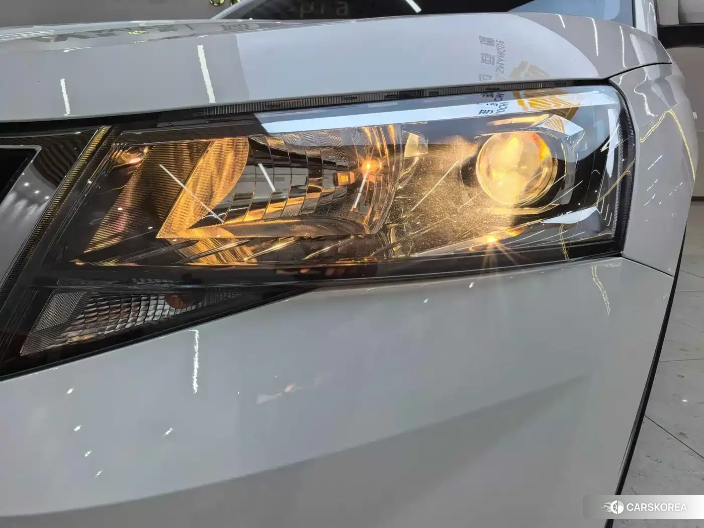 Skoda Kamiq 2022 Белый из Китая