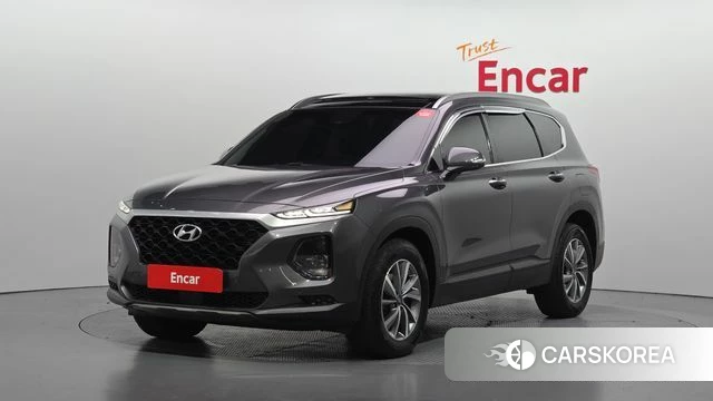 Hyundai Santa Fe TM 2018 Серый из Кореи