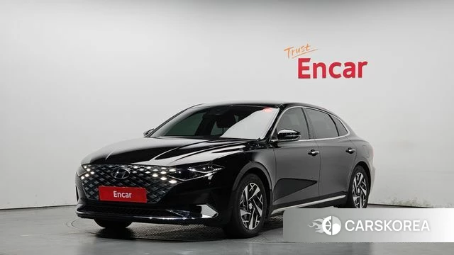 Hyundai The New Grandeur IG Hybrid 2021 Черный из Кореи