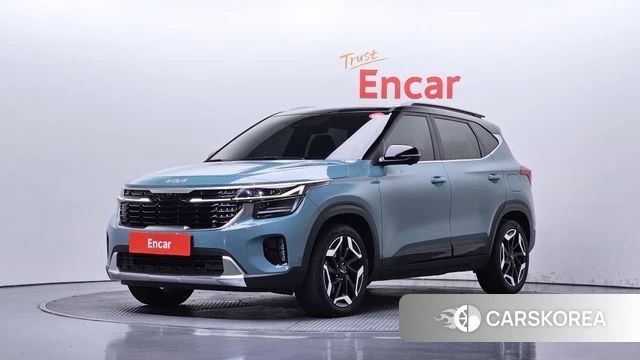Kia The New Seltos 2024 Небесно-голубой из Кореи