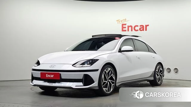 Hyundai Ionic 6 2022 Белый из Кореи