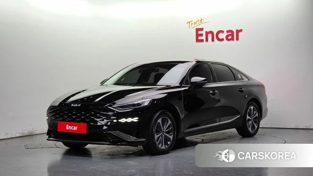 Kia K8 Hybrid 2021 Черный из Кореи