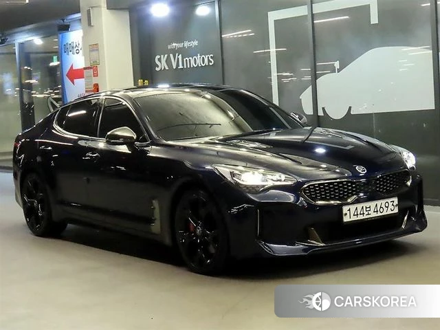 Kia Stinger 2019 Синий из Кореи