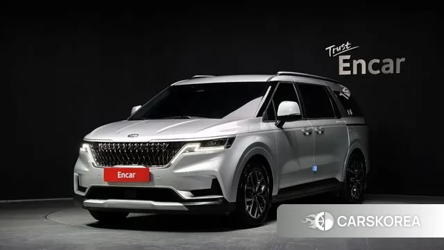Kia Carnival 4th generation 2021 Серебристо-серый из Кореи