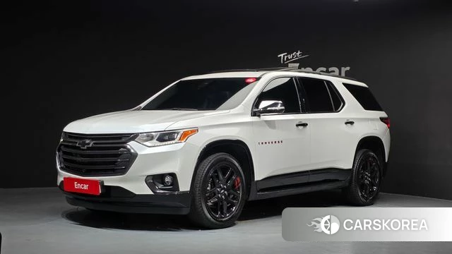 Chevrolet (GM Daewoo) Traverse 2021 Белый из Кореи