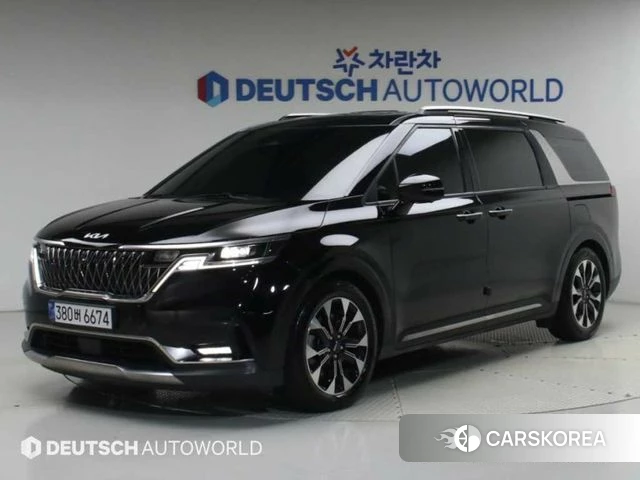 Kia Carnival 4th generation 2022 Черный из Кореи
