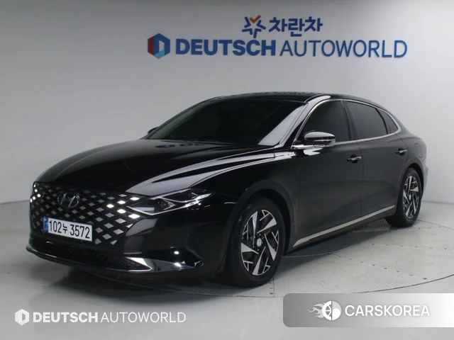 Hyundai The New Grandeur IG Hybrid 2022 Черный из Кореи