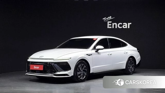 Hyundai Sonata D Edge Hybrid (DN8) 2023 Белый из Кореи