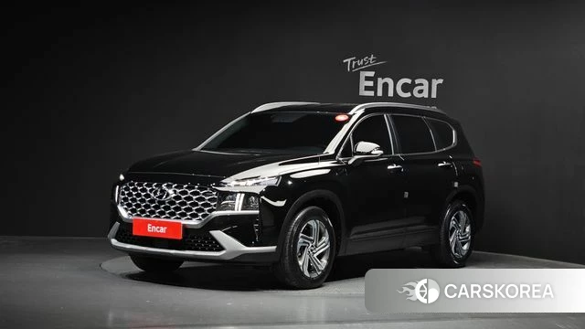 Hyundai The New Santa Fe 2021 Черный из Кореи