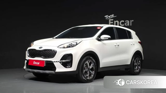 Kia Sportage The Bold 2021 Белый из Кореи