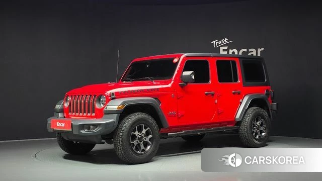 Jeep Wrangler (JL) 2018 Красный из Кореи