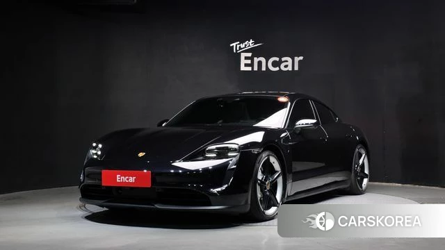 Porsche Taycan 2023 Черный из Кореи