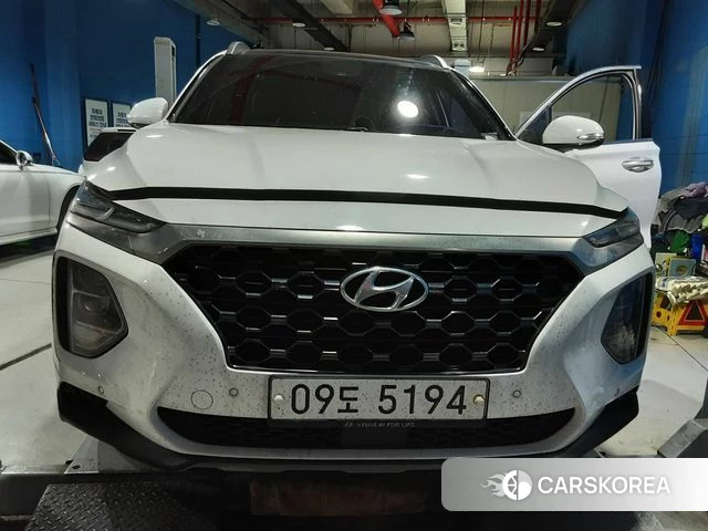 Hyundai Santa Fe TM 2018 Белый из Кореи