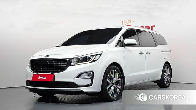 Kia The New Carnival 2019 Белый из Кореи
