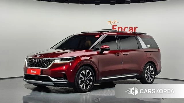 Kia Carnival 4th generation 2020 Красный из Кореи