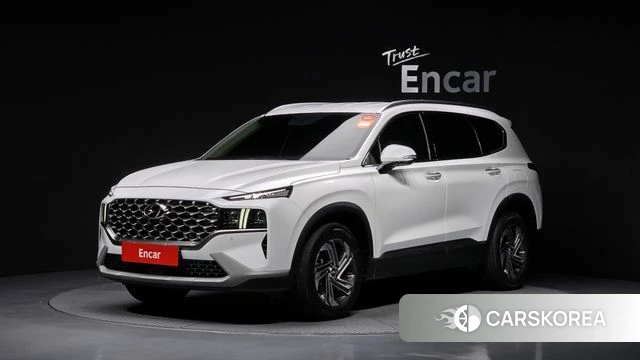 Hyundai The New Santa Fe 2021 Белый из Кореи